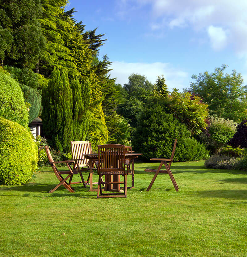 Création d‘espace de détente et de vie au jardin