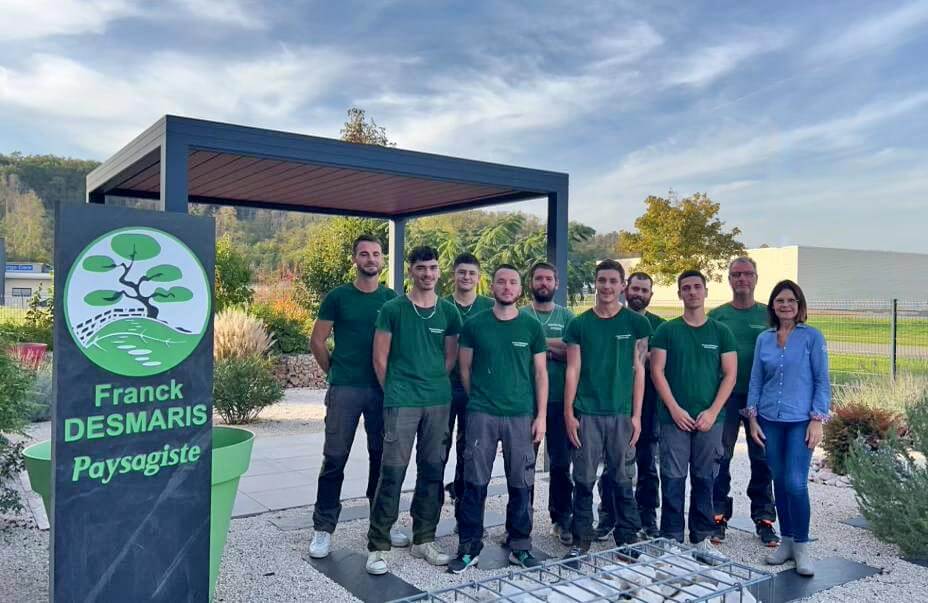 Equipe de paysagiste à Macôn et dans le Val de Saône